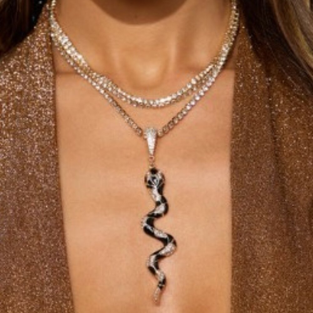 #60 Snake Choker Necklace